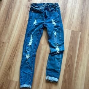 Aero high rise jeggings- size 00 short